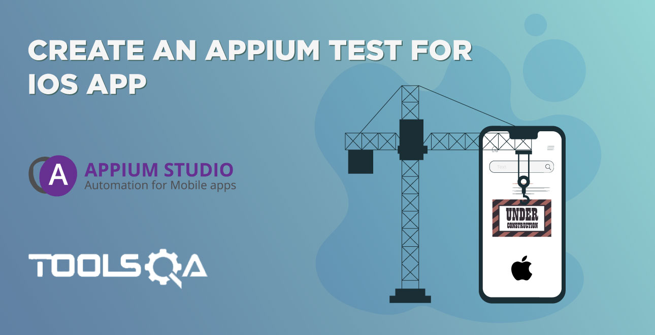 Create an Appium test iOS App